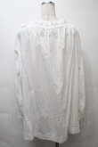 画像2: ANGLOMANIA 中古 / シャーリングトップス S/M 白  S-25-10-29-031-to-AS-ZS (2)