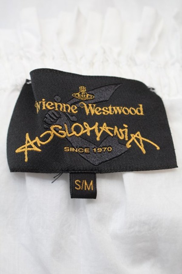 画像3: ANGLOMANIA 中古 / シャーリングトップス S/M 白  S-25-10-29-031-to-AS-ZS (3)