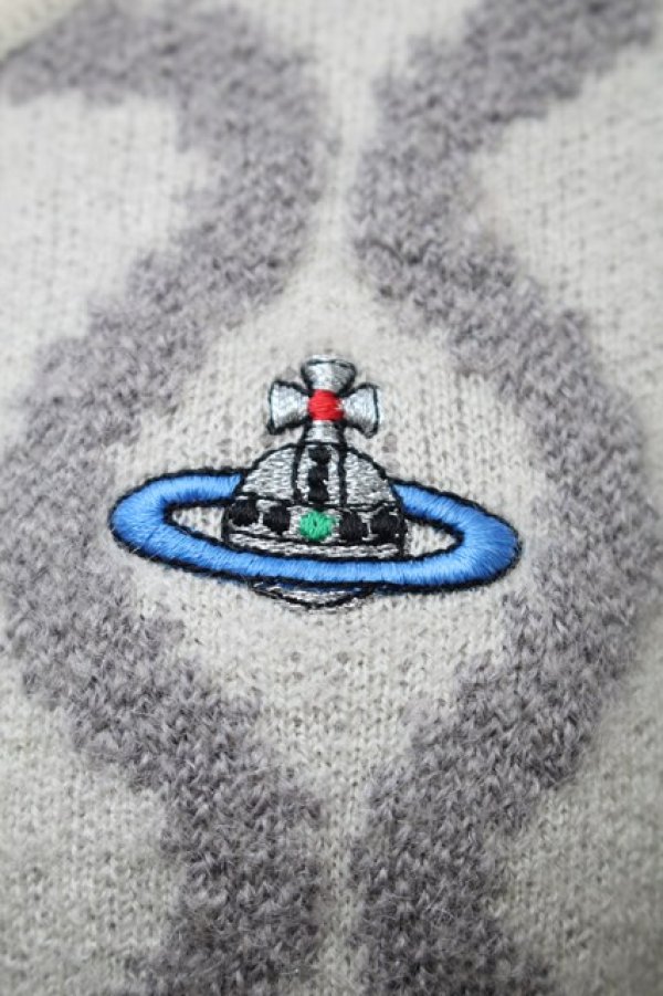 画像3: ヴィヴィアンウエストウッド MAN 中古 / スクイグルニット M オフ  S-25-10-29-032-to-YM-ZS (3)