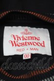 画像7: ヴィヴィアンウエストウッド MAN 中古 / BUY LESS CHOOSE WELL スウェット 00 黒xグリーン  S-25-10-29-035-ts-HR-ZS (7)