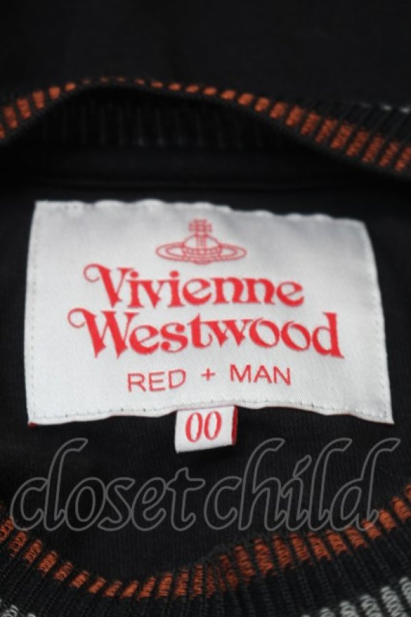 画像7: ヴィヴィアンウエストウッド MAN 中古 / BUY LESS CHOOSE WELL スウェット 00 黒xグリーン  S-25-10-29-035-ts-HR-ZS (7)