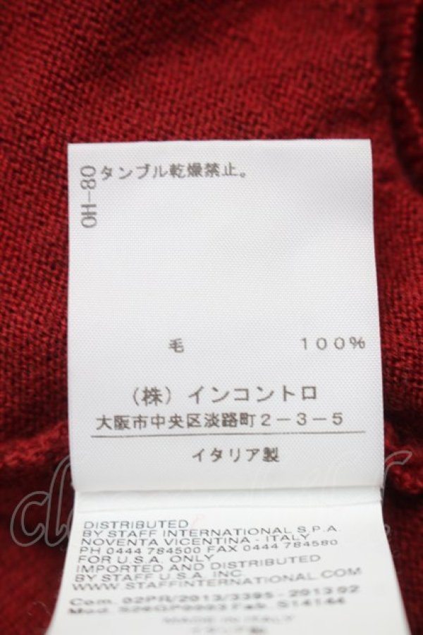 画像5: ヴィヴィアンウエストウッド 中古 / フード付キニット XS 赤  S-25-10-29-036-to-AS-ZS (5)