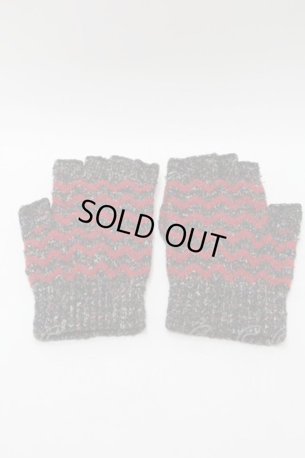 画像2: ヴィヴィアンウエストウッド 中古 / カバー付キ指ヌキ手袋  グレー  S-25-10-29-005-gd-AS-ZS (2)