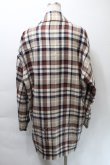 画像2: ヴィヴィアンウエストウッド MAN 中古 / チェックウールコート  ベージュ  S-25-10-29-040-co-AS-ZS (2)