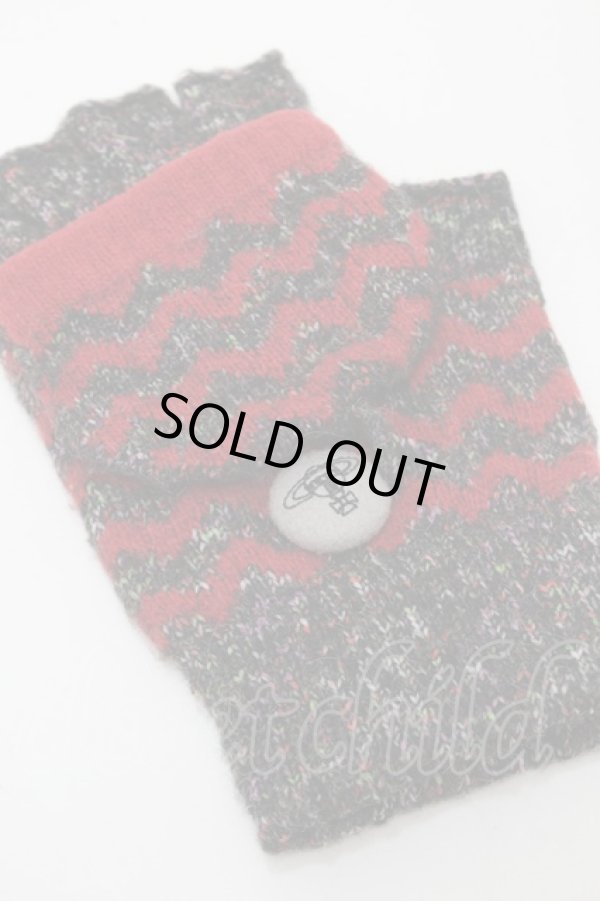 画像3: ヴィヴィアンウエストウッド 中古 / カバー付キ指ヌキ手袋  グレー  S-25-10-29-005-gd-AS-ZS (3)