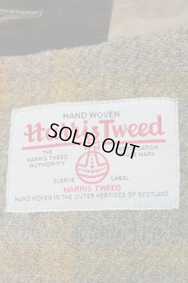 画像5: ヴィヴィアンウエストウッド 中古 / × Harris Tweed ウールラブジャケット  オフ  S-25-10-29-041-jc-AS-ZS (5)