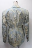 画像2: ヴィヴィアンウエストウッド 中古 / Lauren toile de Jouyコットンジャケット 44 サックス  S-25-10-29-042-ts-AS-ZS (2)