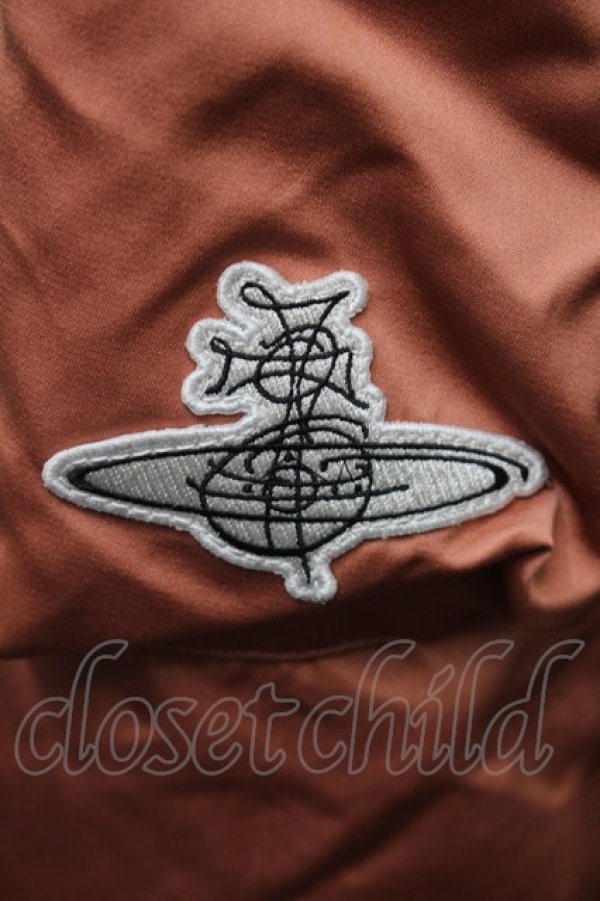 画像4: ヴィヴィアンウエストウッド 中古 / MA-1 44 ピンク  S-25-10-29-043-co-HR-ZS (4)