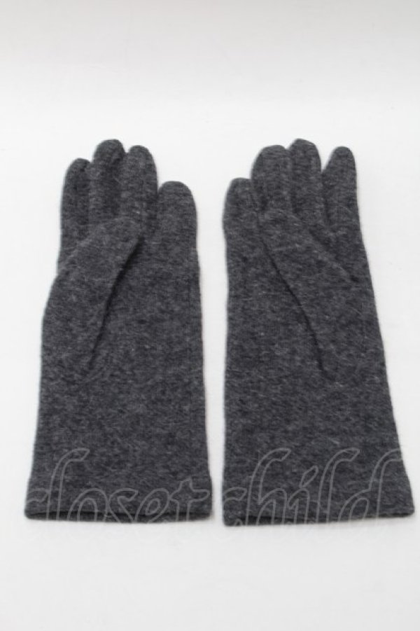 画像2: ヴィヴィアンウエストウッド 中古 / ジャガードオーブグローブ  グレー  S-25-10-29-006-gd-AS-ZS (2)