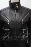 画像3: ヴィヴィアンウエストウッド 中古 / シングルライダースジャケット 2 黒  S-25-10-29-044-jc-AS-ZS (3)