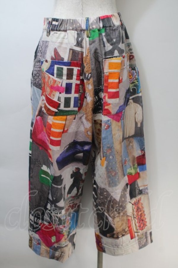 画像2: ヴィヴィアンウエストウッド MAN 中古 / MOODBOARD PRINT パンツ 00 マルチ  S-25-10-29-049-pa-AS-ZS (2)