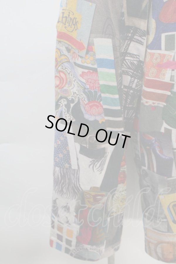 画像3: ヴィヴィアンウエストウッド MAN 中古 / MOODBOARD PRINT パンツ 00 マルチ  S-25-10-29-049-pa-AS-ZS (3)