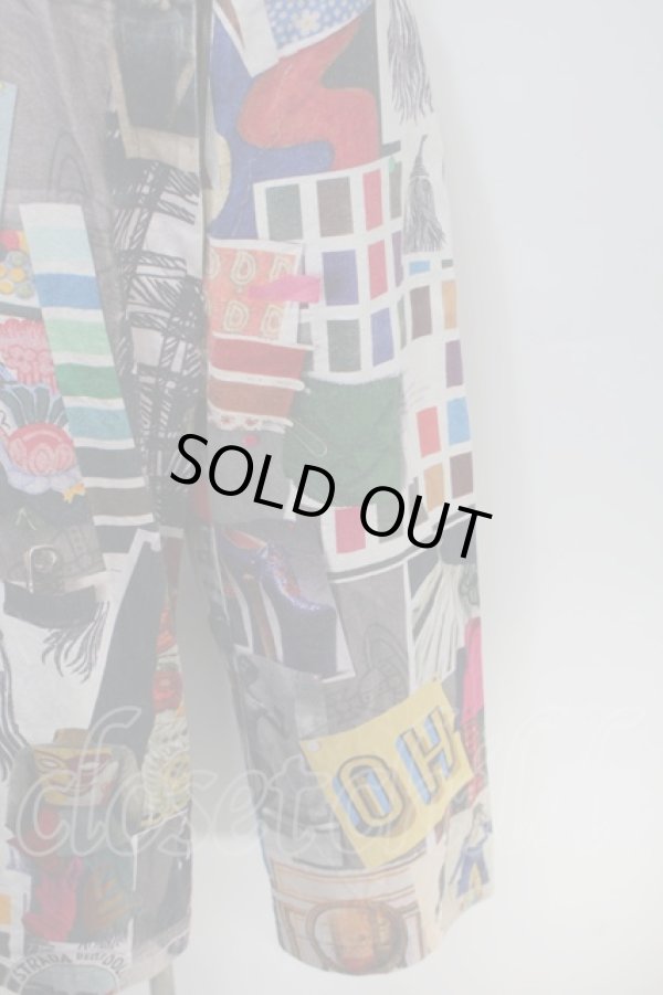 画像4: ヴィヴィアンウエストウッド MAN 中古 / MOODBOARD PRINT パンツ 00 マルチ  S-25-10-29-049-pa-AS-ZS (4)
