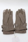 画像2: ヴィヴィアンウエストウッド 中古 / レザーグローブ  ベージュ  S-25-10-29-007-wa-AS-ZS (2)
