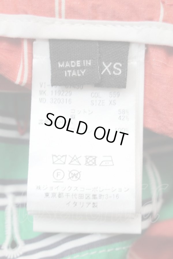 画像4: ヴィヴィアンウエストウッド 中古 / ストライプパンツ XS オレンジ  S-25-10-29-051-pa-AS-ZS (4)