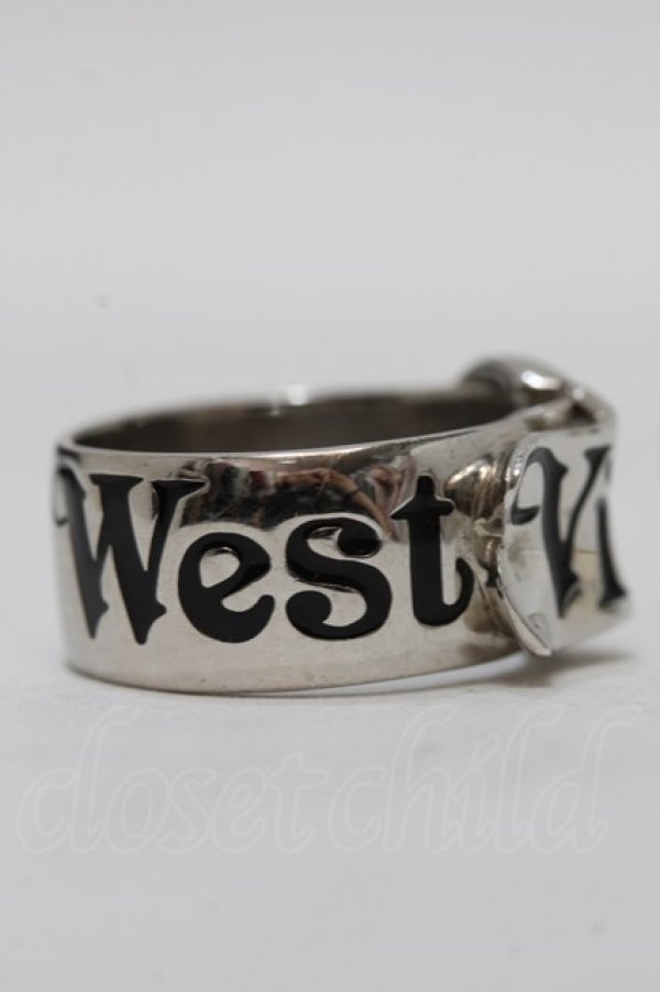 画像3: ヴィヴィアンウエストウッド 中古 / ベルトリング XXL シルバー  S-25-10-29-010-rg-HR-ZS (3)