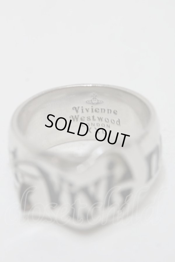 画像4: ヴィヴィアンウエストウッド 中古 / ベルトリング XXL シルバー  S-25-10-29-010-rg-HR-ZS (4)