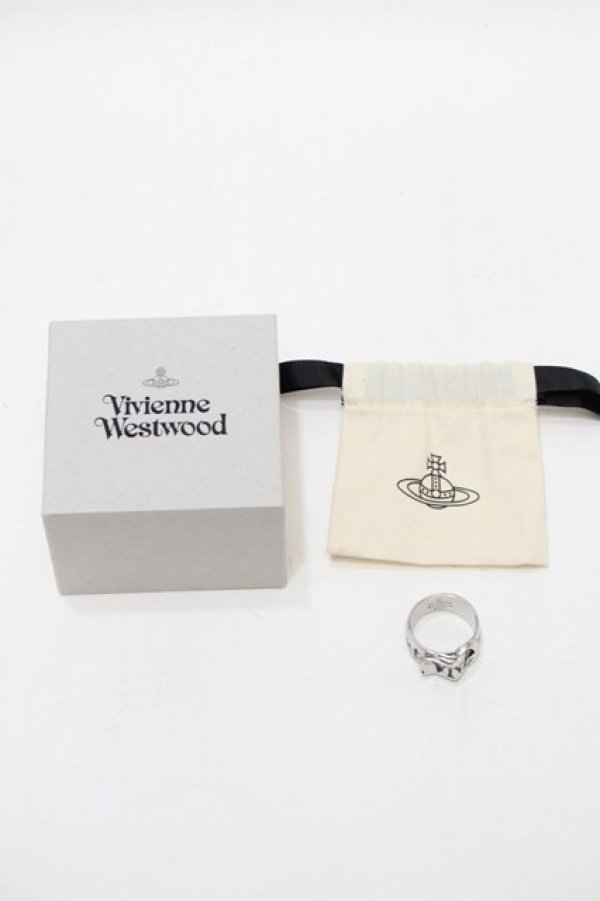 画像5: ヴィヴィアンウエストウッド 中古 / ベルトリング XXL シルバー  S-25-10-29-010-rg-HR-ZS (5)