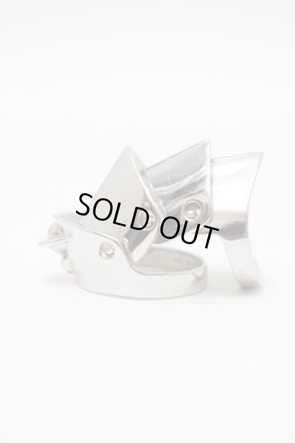 画像2: ヴィヴィアンウエストウッド 中古 / アーマーリング XL シルバー  S-25-10-29-011-ac-HR-ZS (2)