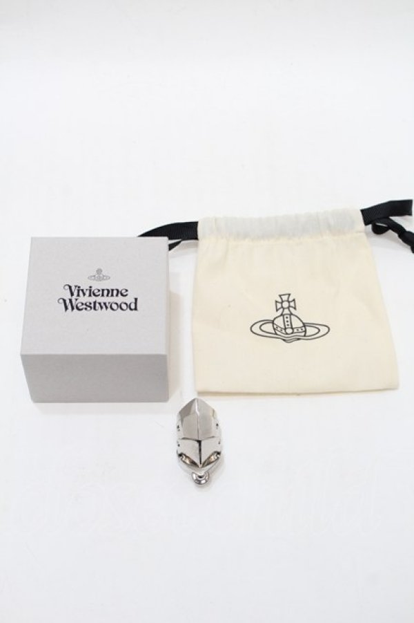 画像6: ヴィヴィアンウエストウッド 中古 / アーマーリング XL シルバー  S-25-10-29-011-ac-HR-ZS (6)