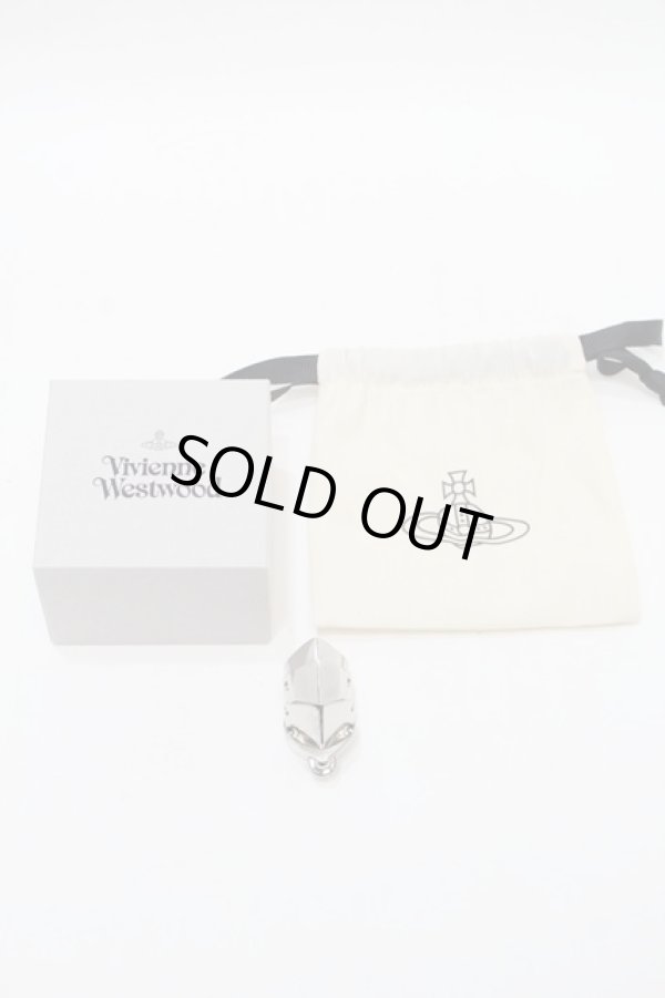 画像6: ヴィヴィアンウエストウッド 中古 / アーマーリング XL シルバー  S-25-10-29-011-ac-HR-ZS (6)