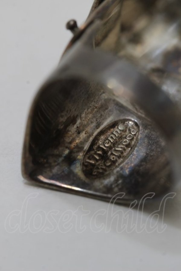 画像4: ヴィヴィアンウエストウッド 中古 / アーマーリング M シルバー  S-25-10-29-012-rg-AS-ZS (4)