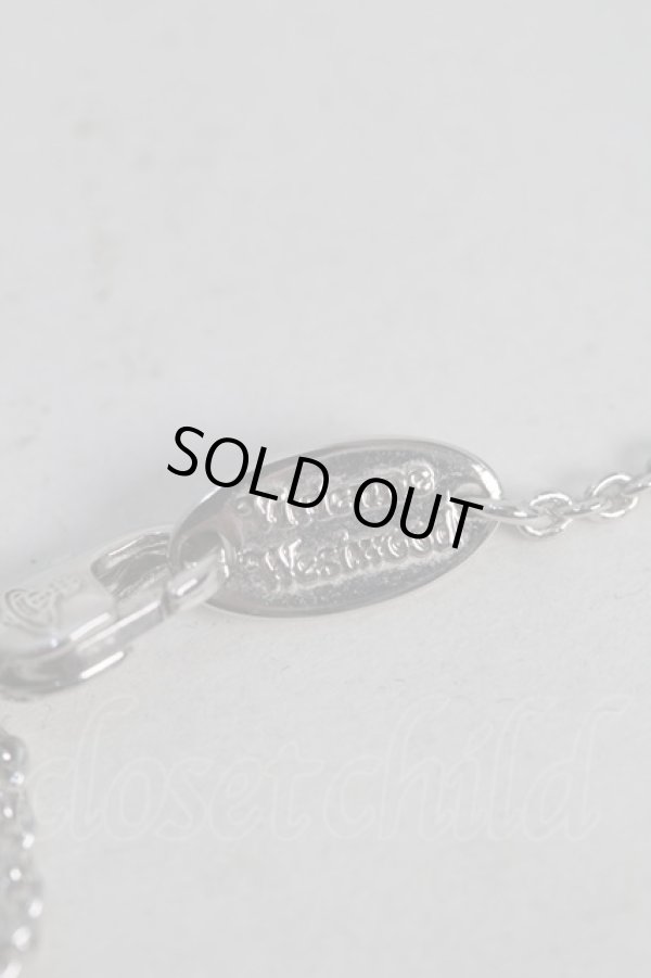 画像3: ヴィヴィアンウエストウッド 中古 / ピースオーブネックレス  シルバー  S-25-10-29-015-ac-AS-ZS (3)