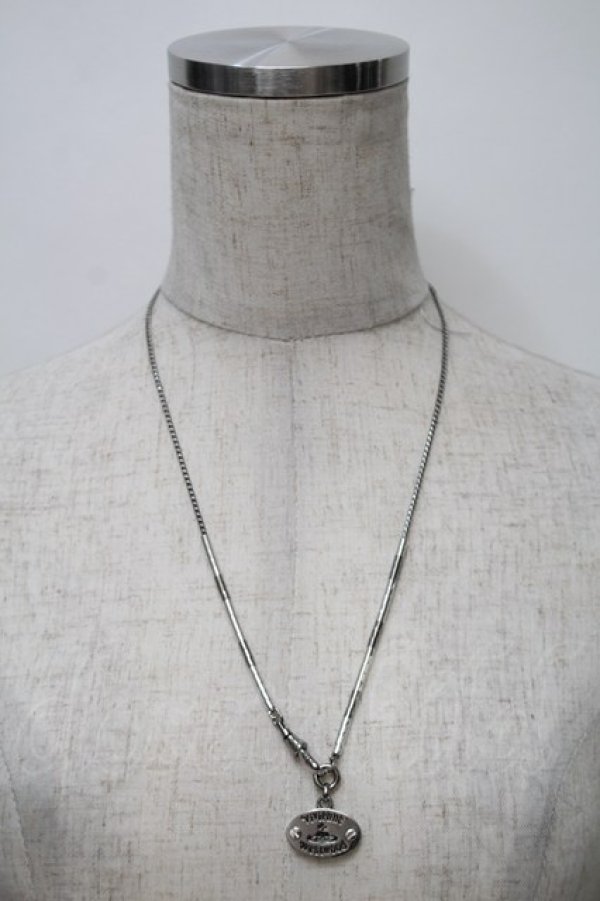 画像3: ヴィヴィアンウエストウッド 中古 / FREDERICネックレス  シルバー  S-25-10-29-016-ac-AS-ZS (3)