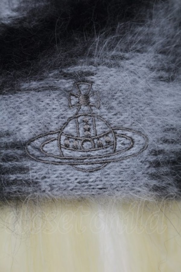 画像3: ヴィヴィアンウエストウッド 中古 / レオパード柄ベレー帽  グレー  S-25-10-29-017-ha-HR-ZS (3)