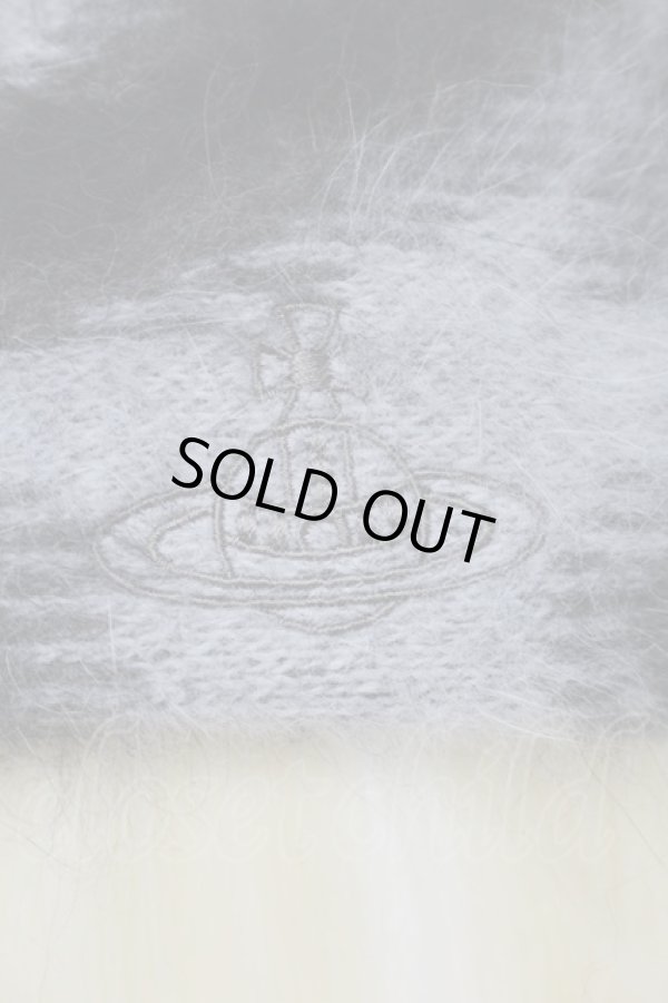 画像3: ヴィヴィアンウエストウッド 中古 / レオパード柄ベレー帽  グレー  S-25-10-29-017-ha-HR-ZS (3)