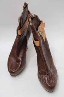 ヴィヴィアン ウエストウッド　レザー アンクルストラップシューズ ヴィヴィアン ウエストウッド レザー アンクルストラップ