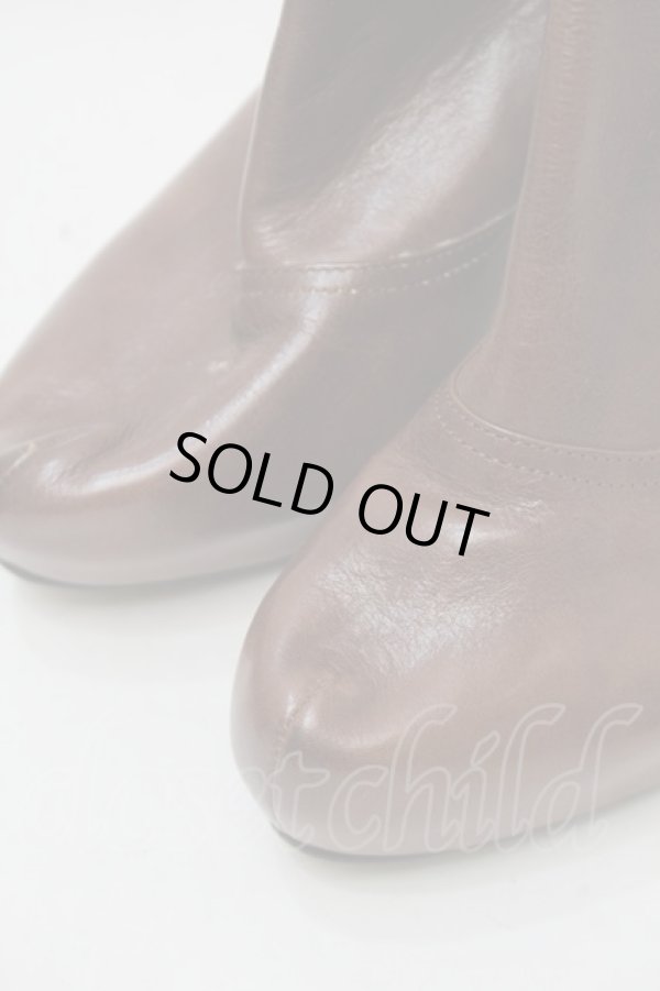 画像4: ヴィヴィアンウエストウッド 中古 / レザーブーツ 40 ブラウン  S-25-10-29-022-sh-AS-ZS (4)