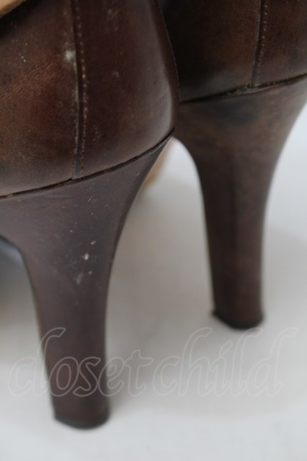 画像5: ヴィヴィアンウエストウッド 中古 / レザーブーツ 40 ブラウン  S-25-10-29-022-sh-AS-ZS (5)