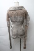 画像2: ヴィヴィアンウエストウッド 中古 / 変形ウールニットセーター S ブラウン  S-25-11-19-029-to-AS-ZS (2)