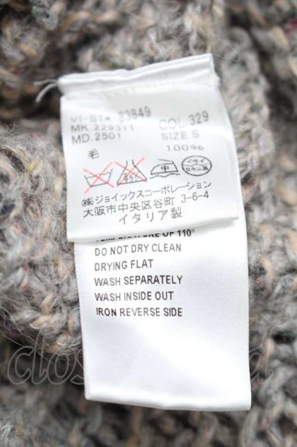 画像5: ヴィヴィアンウエストウッド 中古 / 変形ウールニットセーター S ブラウン  S-25-11-19-029-to-AS-ZS (5)