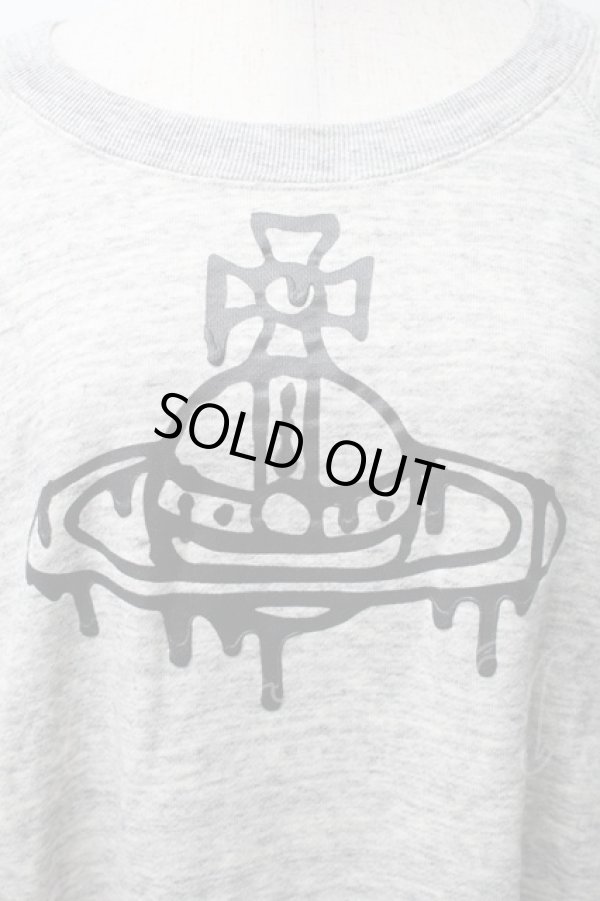 画像3: ヴィヴィアンウエストウッド 中古 / メルティオーブスウェット 00 グレー  S-25-11-19-031-to-AS-ZS (3)