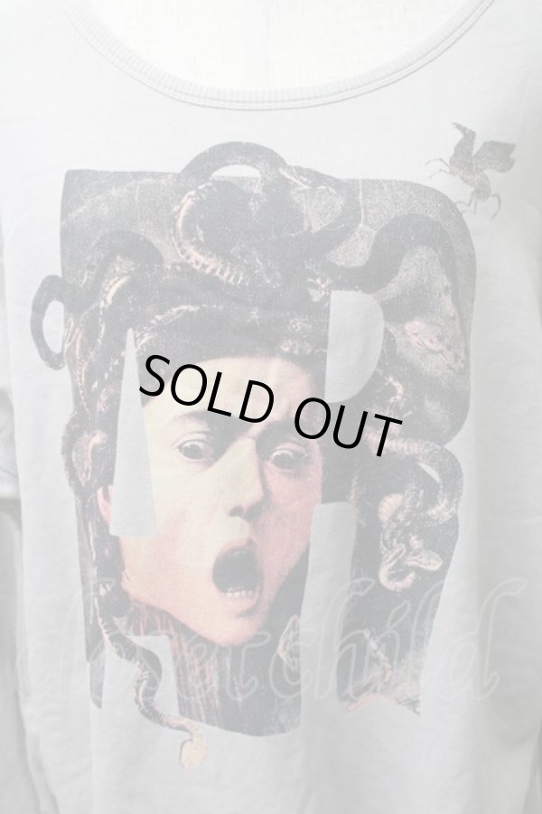 画像3: ANGLOMANIA 中古 / メデューサプリントトレーナー M グレー  S-25-11-19-033-ts-HR-ZH (3)