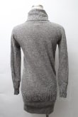 画像2: ヴィヴィアンウエストウッド 中古 / ハイネックニットチュニック 2 グレー  S-25-11-19-034-op-AS-ZS (2)