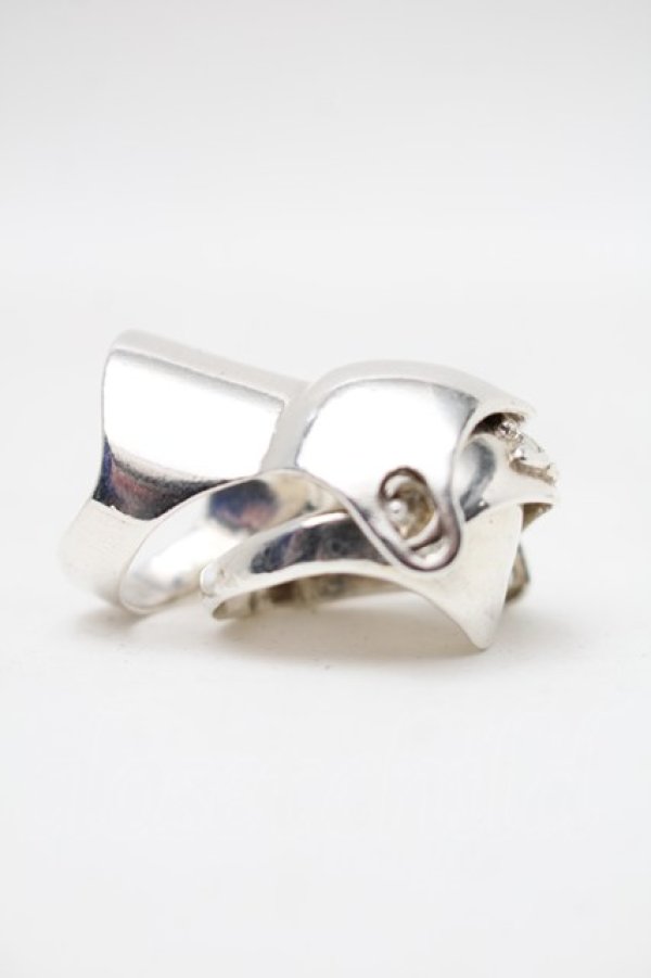 画像2: ヴィヴィアンウエストウッド 中古 / ナックルリング L シルバー  S-25-11-19-005-rg-AS-ZS (2)