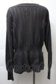 画像2: ヴィヴィアンウエストウッド 中古 / カーピフラワーカーディガン 00 グレー  S-25-11-19-036-to-AS-ZS (2)