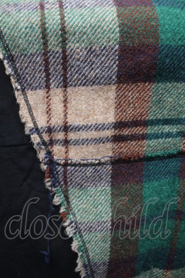 画像4: ヴィヴィアンウエストウッド 中古 / ハリスツイード切替スウェット S 黒  S-25-11-19-039-to-AS-ZS (4)