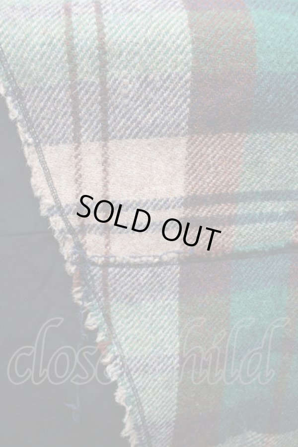 画像4: ヴィヴィアンウエストウッド 中古 / ハリスツイード切替スウェット S 黒  S-25-11-19-039-to-AS-ZH (4)