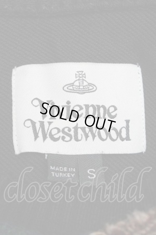 画像5: ヴィヴィアンウエストウッド 中古 / ハリスツイード切替スウェット S 黒  S-25-11-19-039-to-AS-ZH (5)