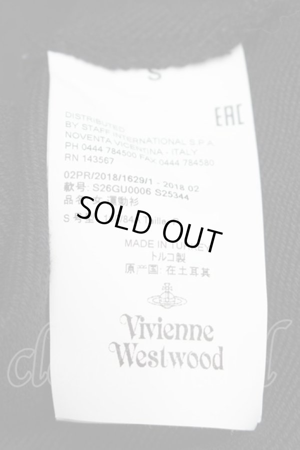 画像6: ヴィヴィアンウエストウッド 中古 / ハリスツイード切替スウェット S 黒  S-25-11-19-039-to-AS-ZH (6)