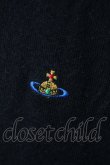 画像3: ヴィヴィアンウエストウッド 中古 / /カラーオーブ刺繍変形カーディガン M 黒  S-25-11-19-040-to-AS-ZS (3)