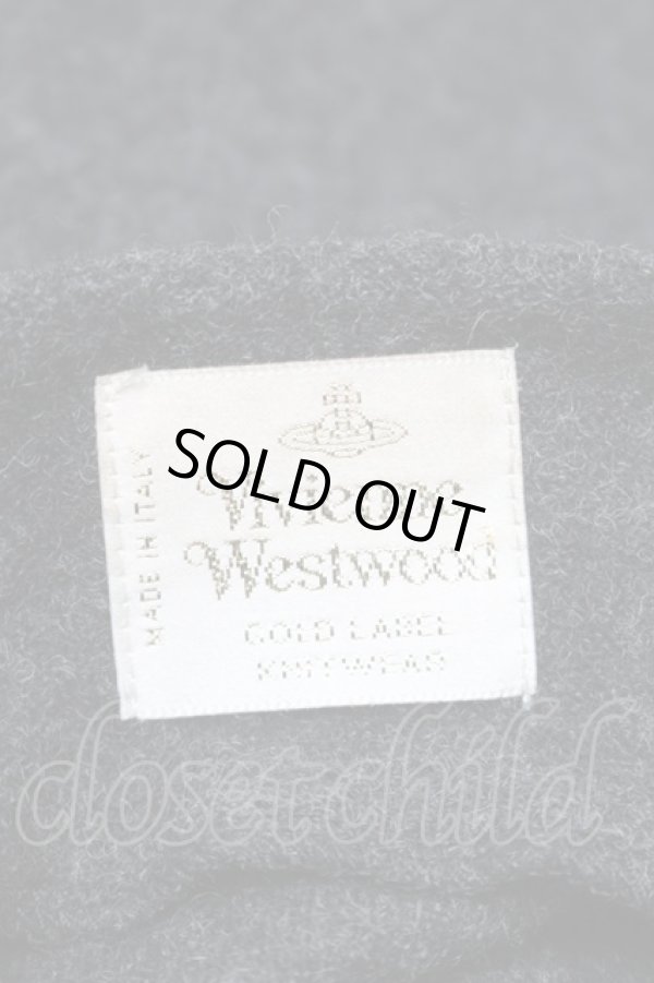 画像5: ヴィヴィアンウエストウッド 中古 / /オーブボタン開襟ウールジャケット S グレー  S-25-11-19-041-jc-AS-ZS (5)