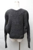 画像2: ヴィヴィアンウエストウッド 中古 / リブ切替ニット O/S グレー  S-25-11-19-042-to-AS-ZS (2)