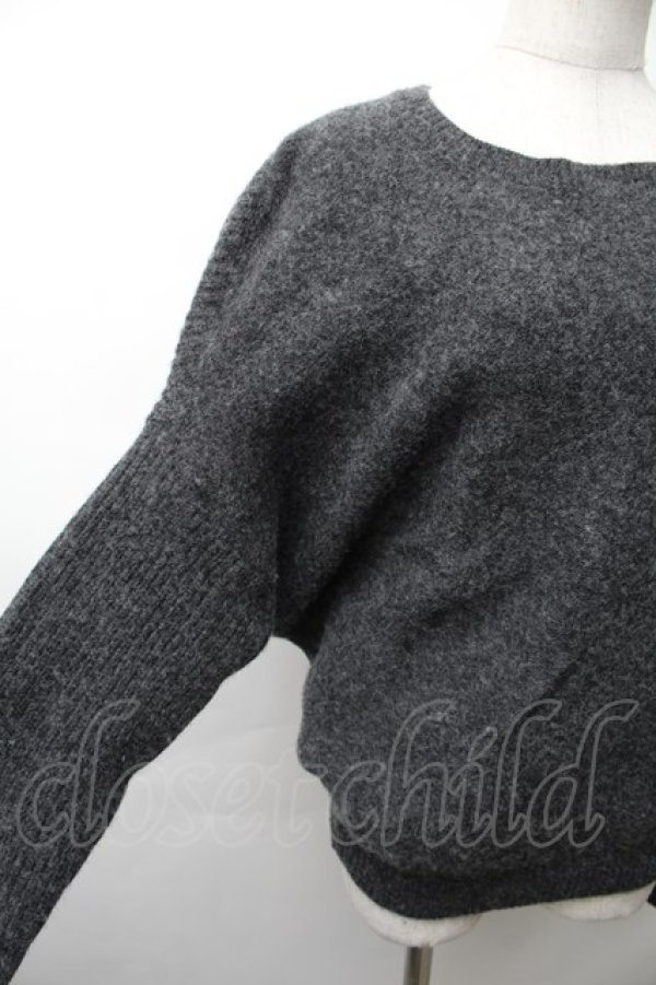 画像3: ヴィヴィアンウエストウッド 中古 / リブ切替ニット O/S グレー  S-25-11-19-042-to-AS-ZS (3)