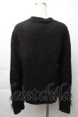 画像2: ヴィヴィアンウエストウッド MAN 中古 / モヘアニット XS 黒  S-25-11-19-043-to-AS-ZS (2)