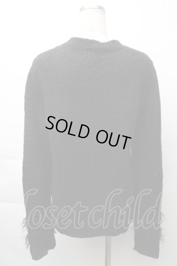 画像2: ヴィヴィアンウエストウッド MAN 中古 / モヘアニット XS 黒  S-25-11-19-043-to-AS-ZS (2)